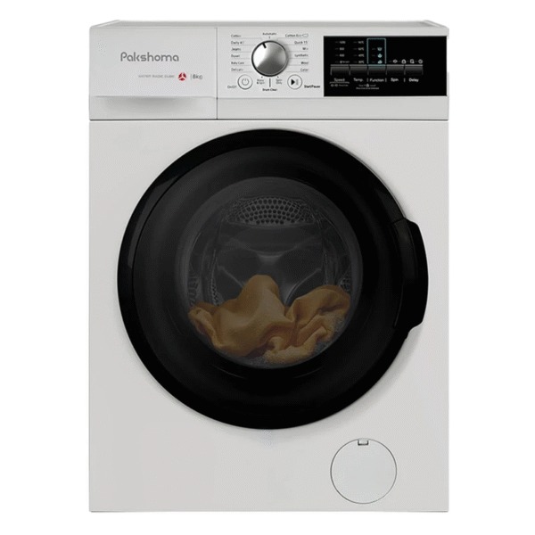 ماشین لباسشویی 8 کیلوگرم اتوماتیک پاکشوما مدل 20801W سفید(i8)