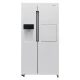 یخچال و فریزر ساید بای ساید 32 فوت اسنوا مدل S1Di-M210-W سفید